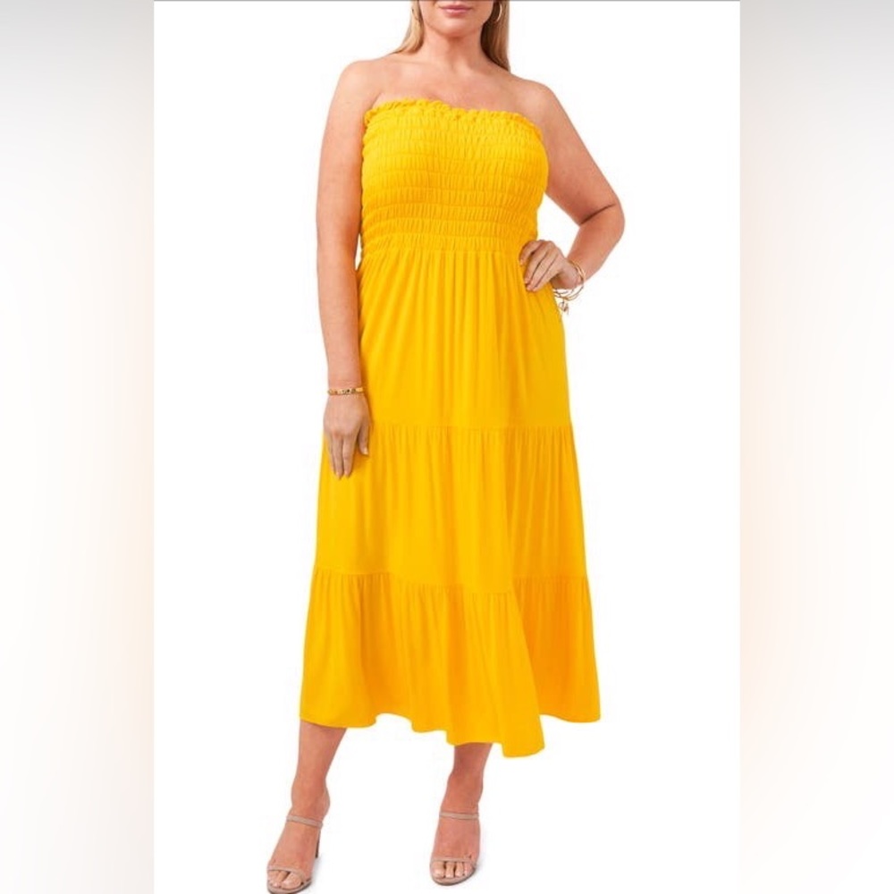 1.State Strapless Jersey Maxi Dress from Nordstrom (w/ detachable straps)